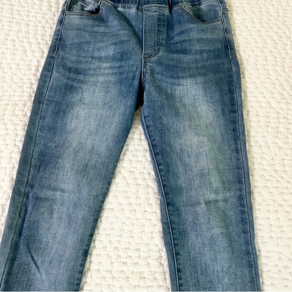 Grace & Lace Women's Skinny Jeans in Blue